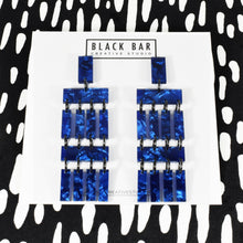 RECTANGLE DANGLE EARRINGS - LARGE - Available in various colors